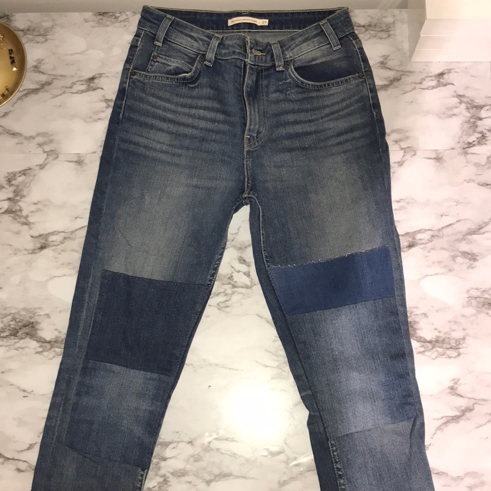 Levi’s Patchwork Jeans